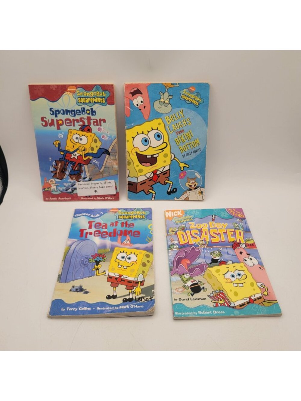 SPONGEBOB SQUAREPANTS Lot of Chapter Books - CB049